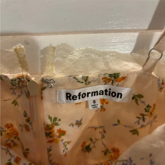 Reformation Julius Neena linen dress size 6 - Picture 6 of 10